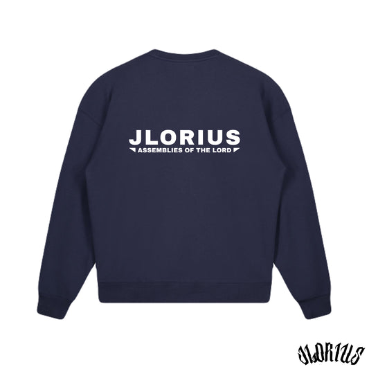 Navy Blue JLorius Crewneck Sweatshirt