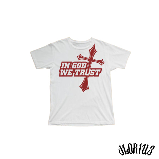 In God We Trust Tee, Limited Red